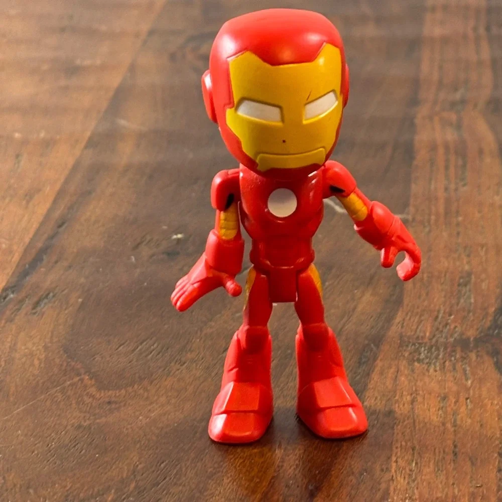 Marvel Iron Man Action Figure 2022 Hasbro Red Gold Stylized 4 Inch Mini Figure